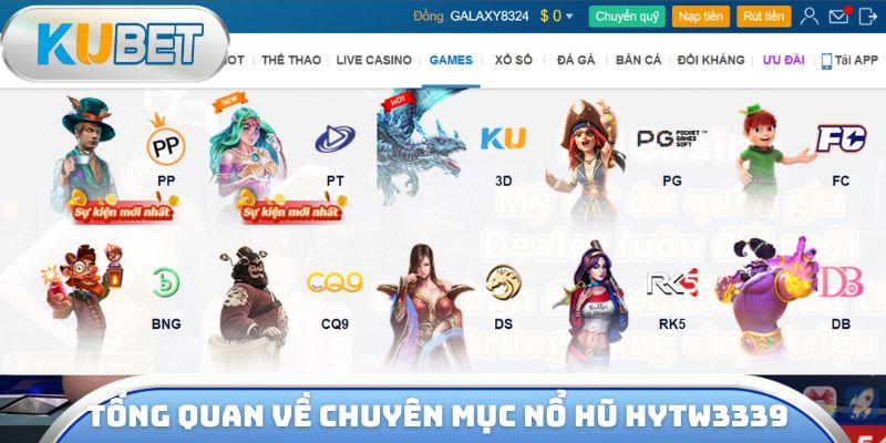 Thông tin sơ lược về bắn cá hytw3339